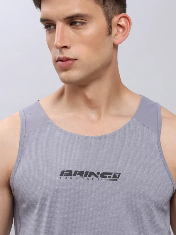 Men Printed Slim Fit Scoop Neck Innerwear Vest with ELASTO LITE - Image 6