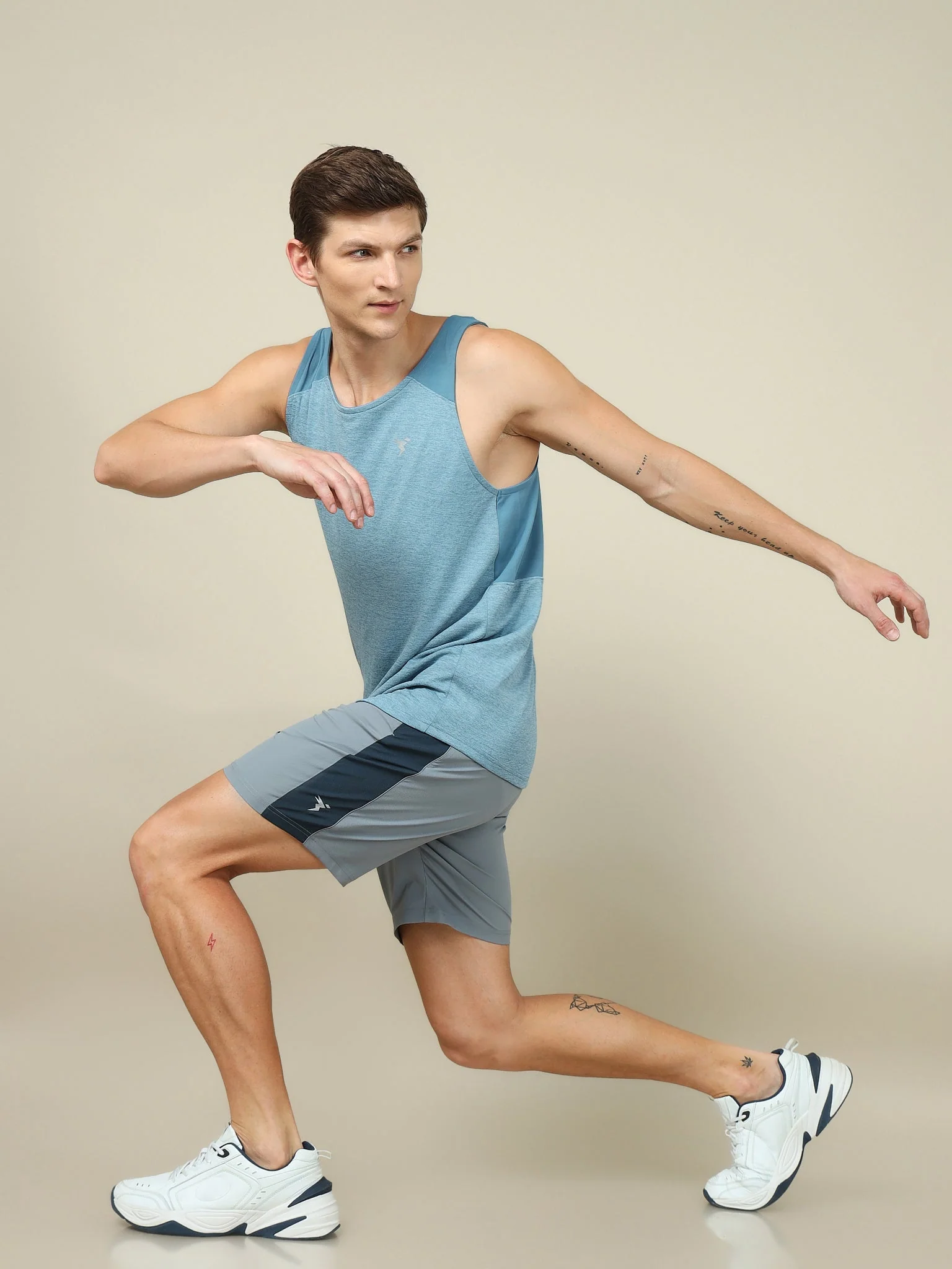 Men Melange Slim Fit Scoop Neck Innerwear Vest with TECHNO COOL+ - Image 8