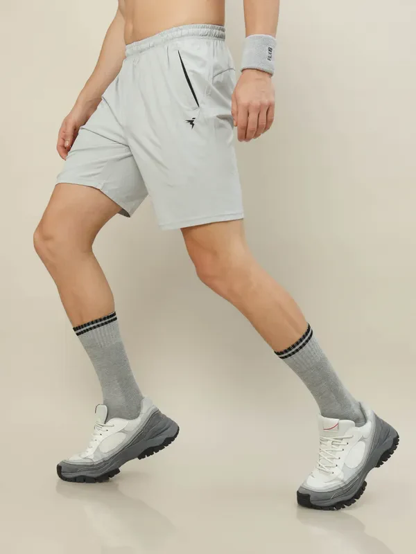 Men Solid Relax Fit Shorts with TECHNOLITE - Image 3