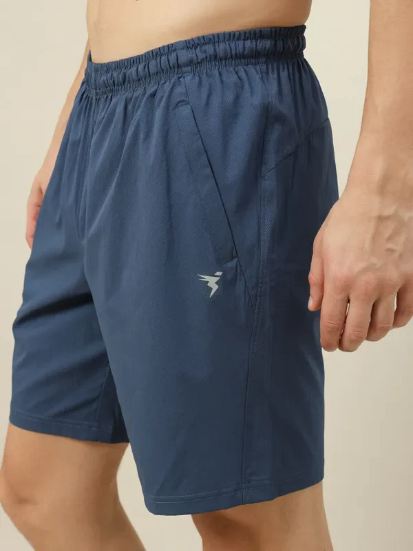 Men Solid Relax Fit Shorts with TECHNOLITE D - Image 5