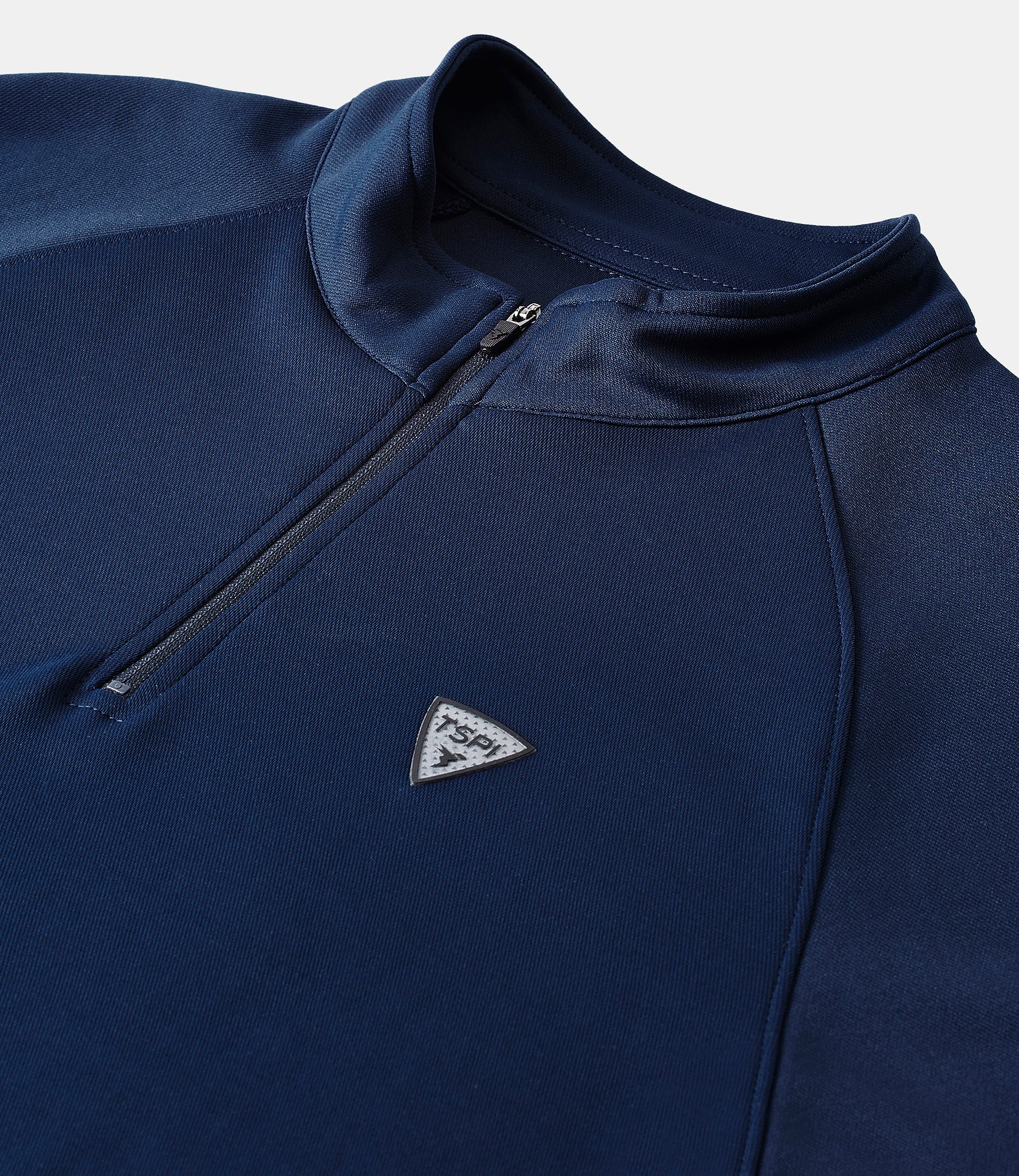 Men Solid Slim Fit Mock Neck Sports Sweatshirt with ELASTO PLUS - Image 8