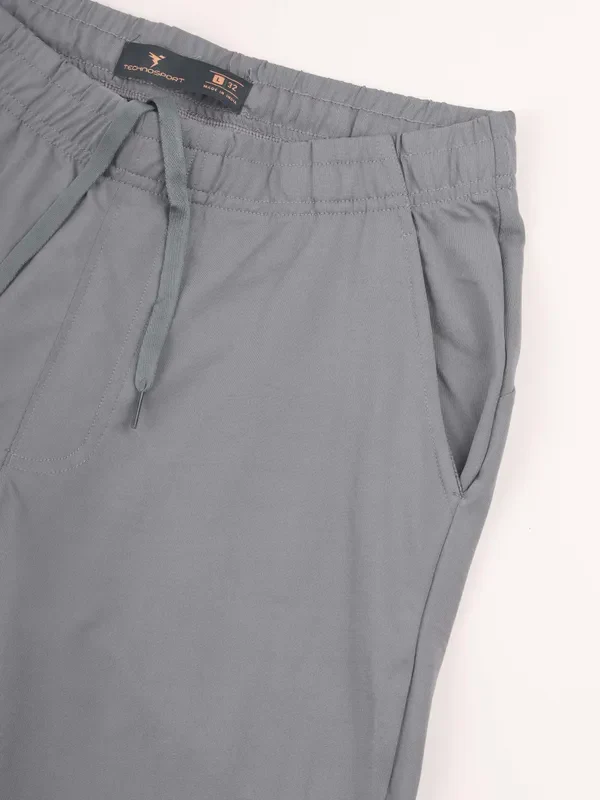 Men Solid Relax Fit Trackpants with ELASTO PLUS - Image 8