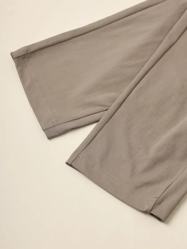 Men Solid Relax Fit Trackpants with ELASTO PLUS - Image 9