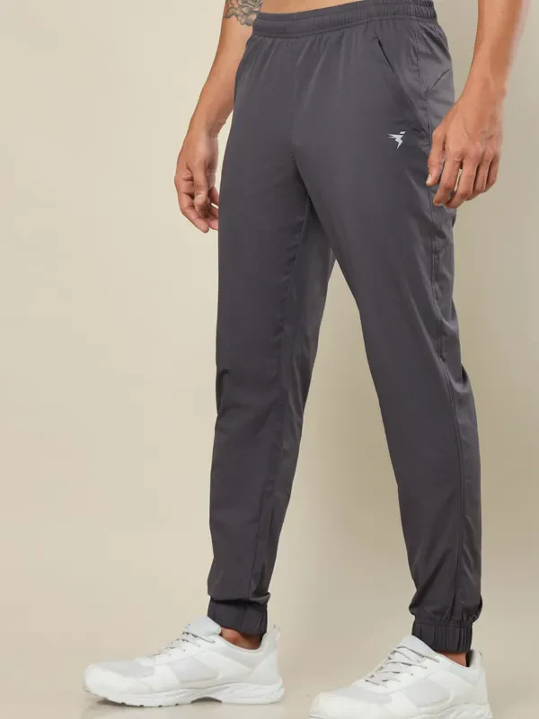 Men Solid Relax Fit Joggers with TECHNOLITE - Image 6