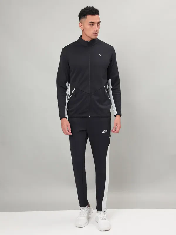 Men Solid Slim Fit Tracksuits with ELASTO LITE - Image 6