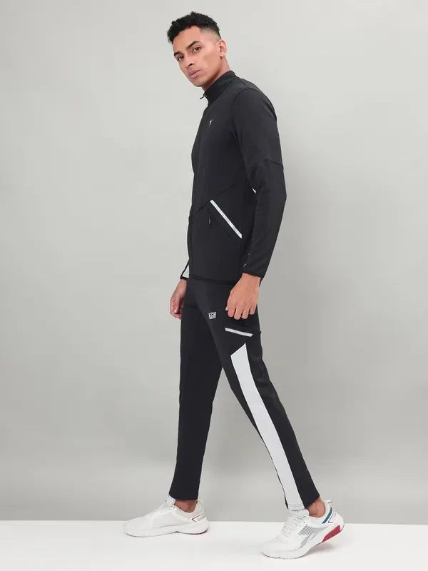 Men Solid Slim Fit Tracksuits with ELASTO LITE - Image 7