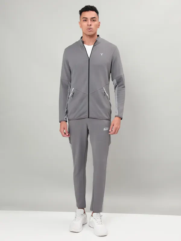 Men Solid Slim Fit Tracksuits with ELASTO LITE - Image 6