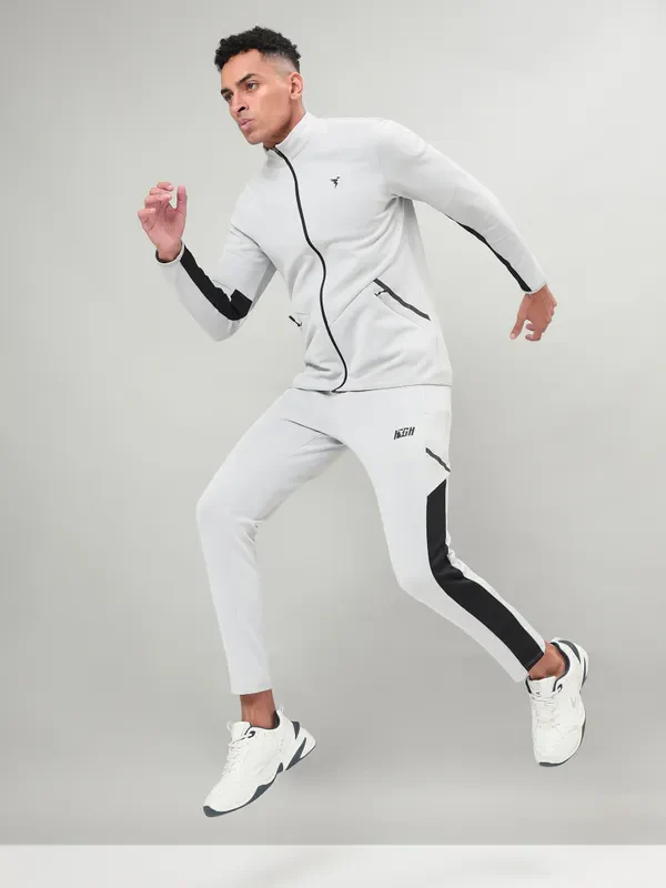 Men Solid Slim Fit Tracksuits with ELASTO LITE - Image 9