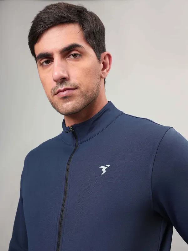 Men Solid Slim Fit Tracksuits with ELASTO LITE - Image 6