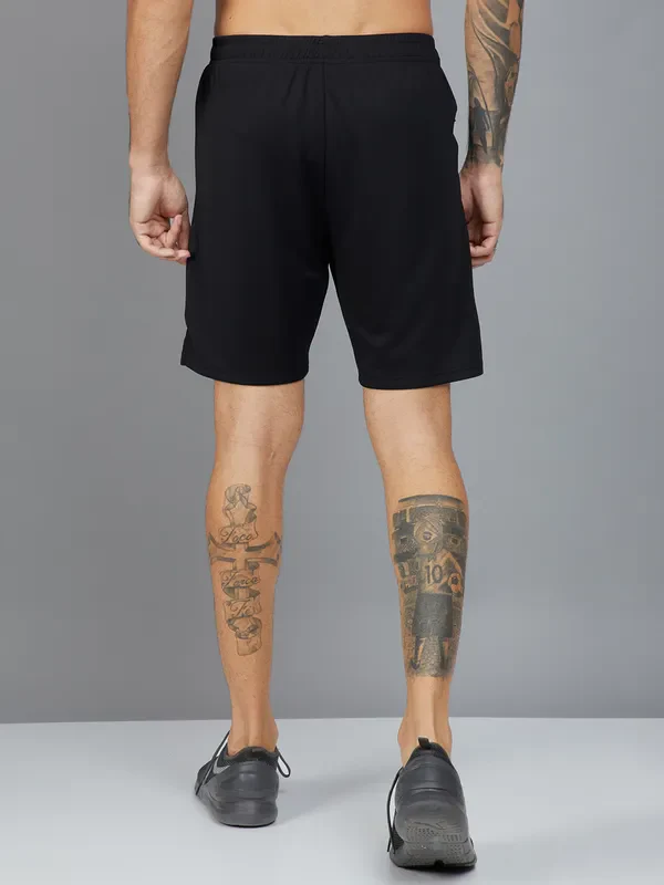 Men Solid Slim Fit Shorts with TECHNO DRY - Image 4