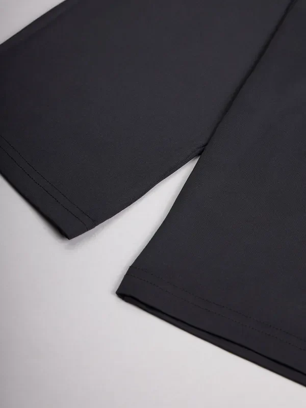 Men Solid Relax Fit Trackpants with ELASTO PLUS - Image 3