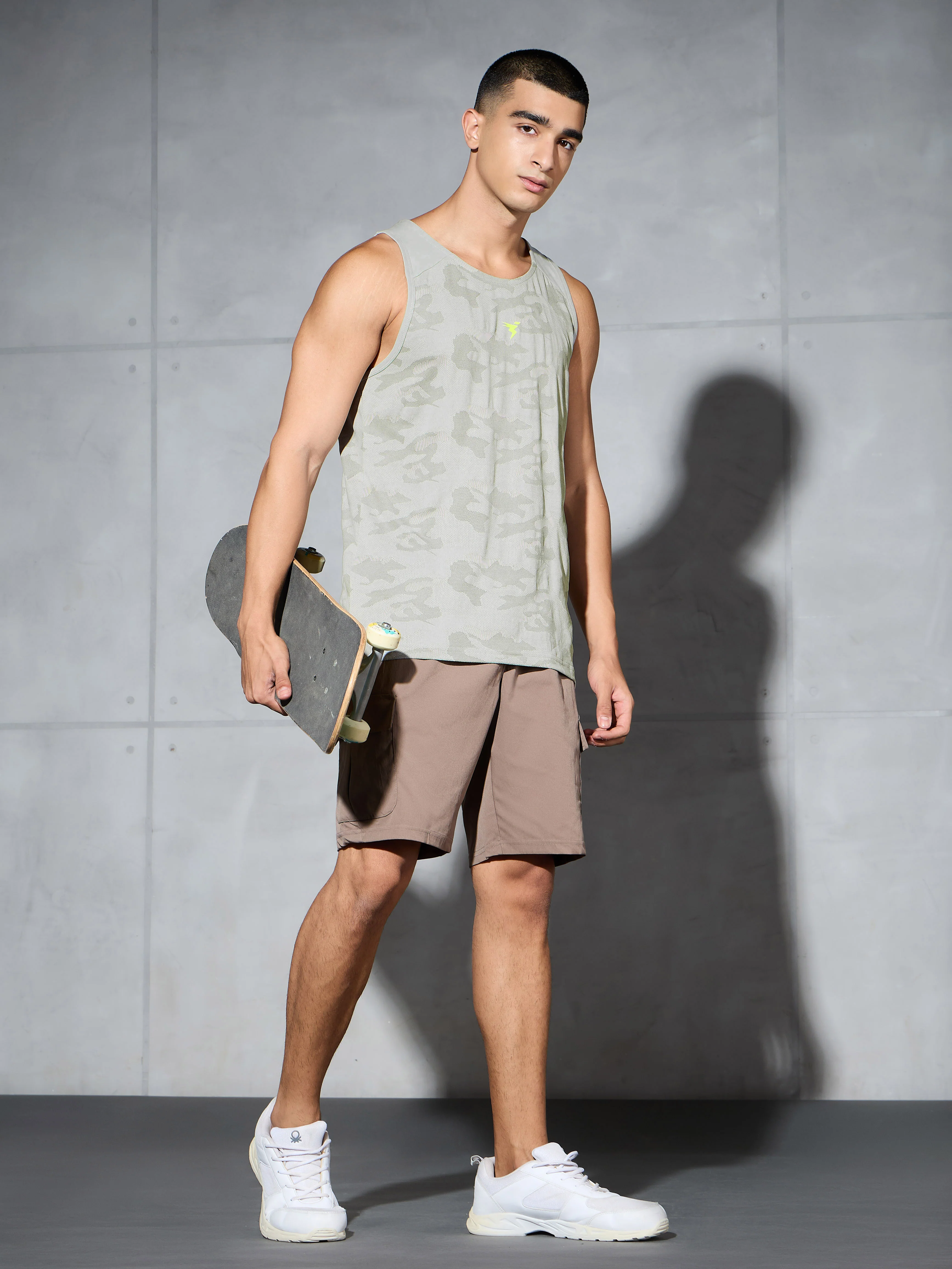 Men Colorblock Slim Fit Crew Neck Innerwear Vest with VENTMESH - Image 5