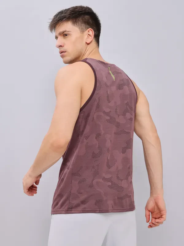 Men Colorblock Slim Fit Crew Neck Innerwear Vest with VENTMESH - Image 3
