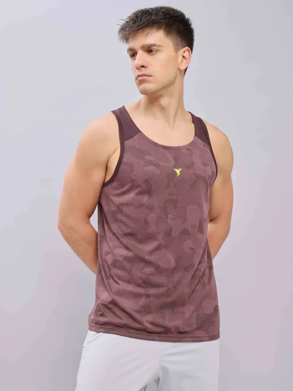 Men Colorblock Slim Fit Crew Neck Innerwear Vest with VENTMESH - Image 6
