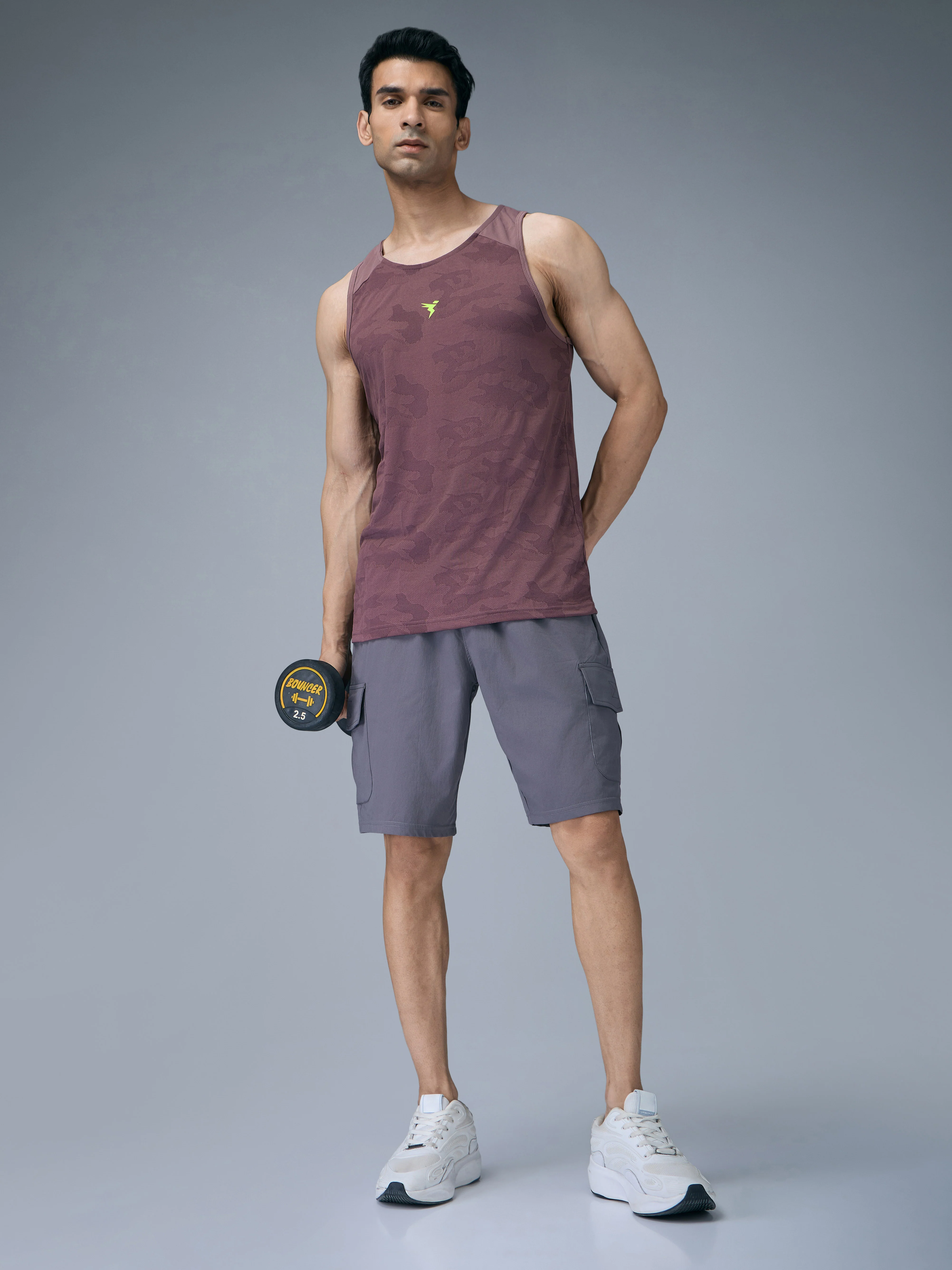 Men Colorblock Slim Fit Crew Neck Innerwear Vest with VENTMESH - Image 5