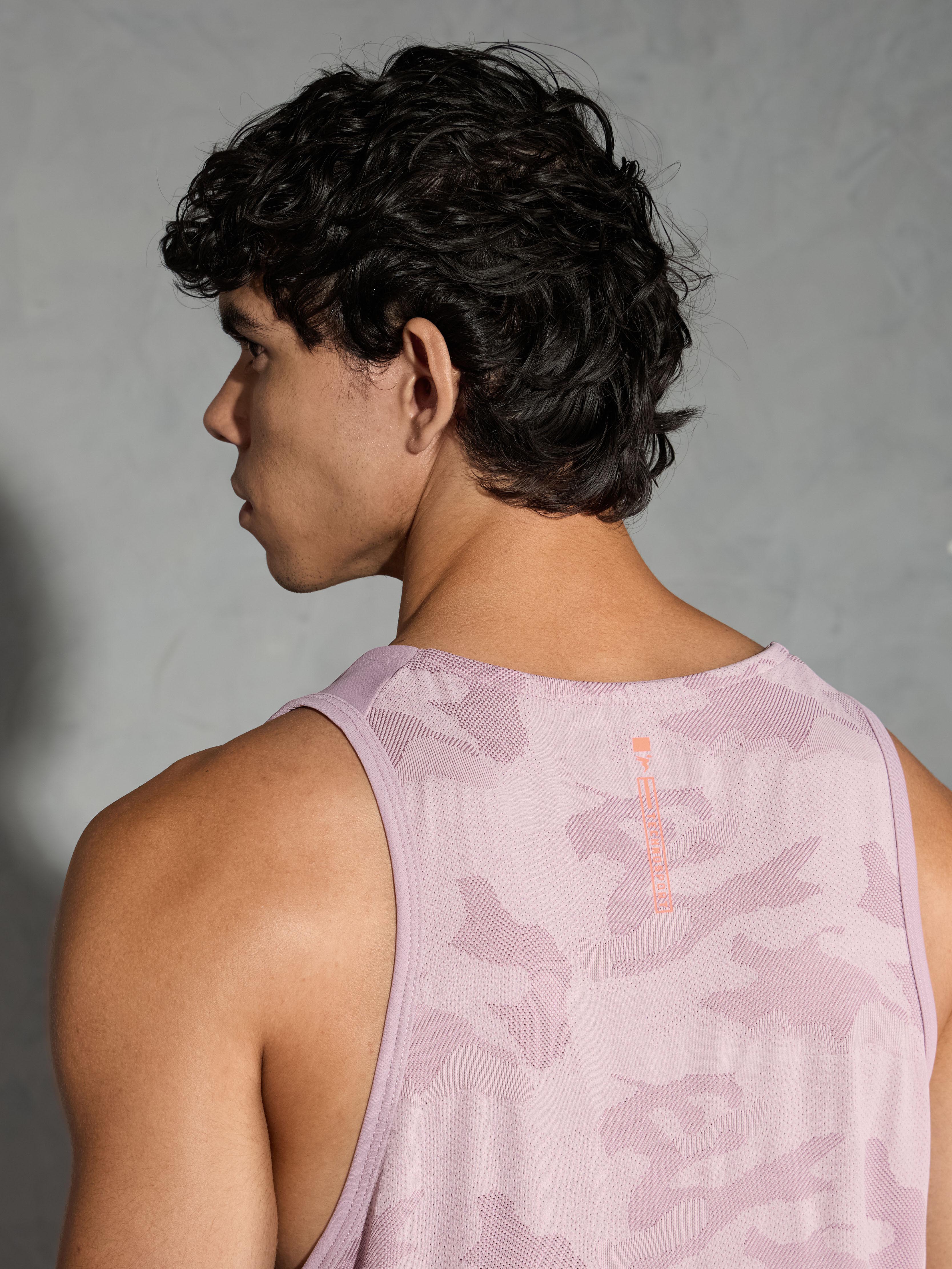 Men Colorblock Slim Fit Crew Neck Innerwear Vest with VENTMESH - Image 7