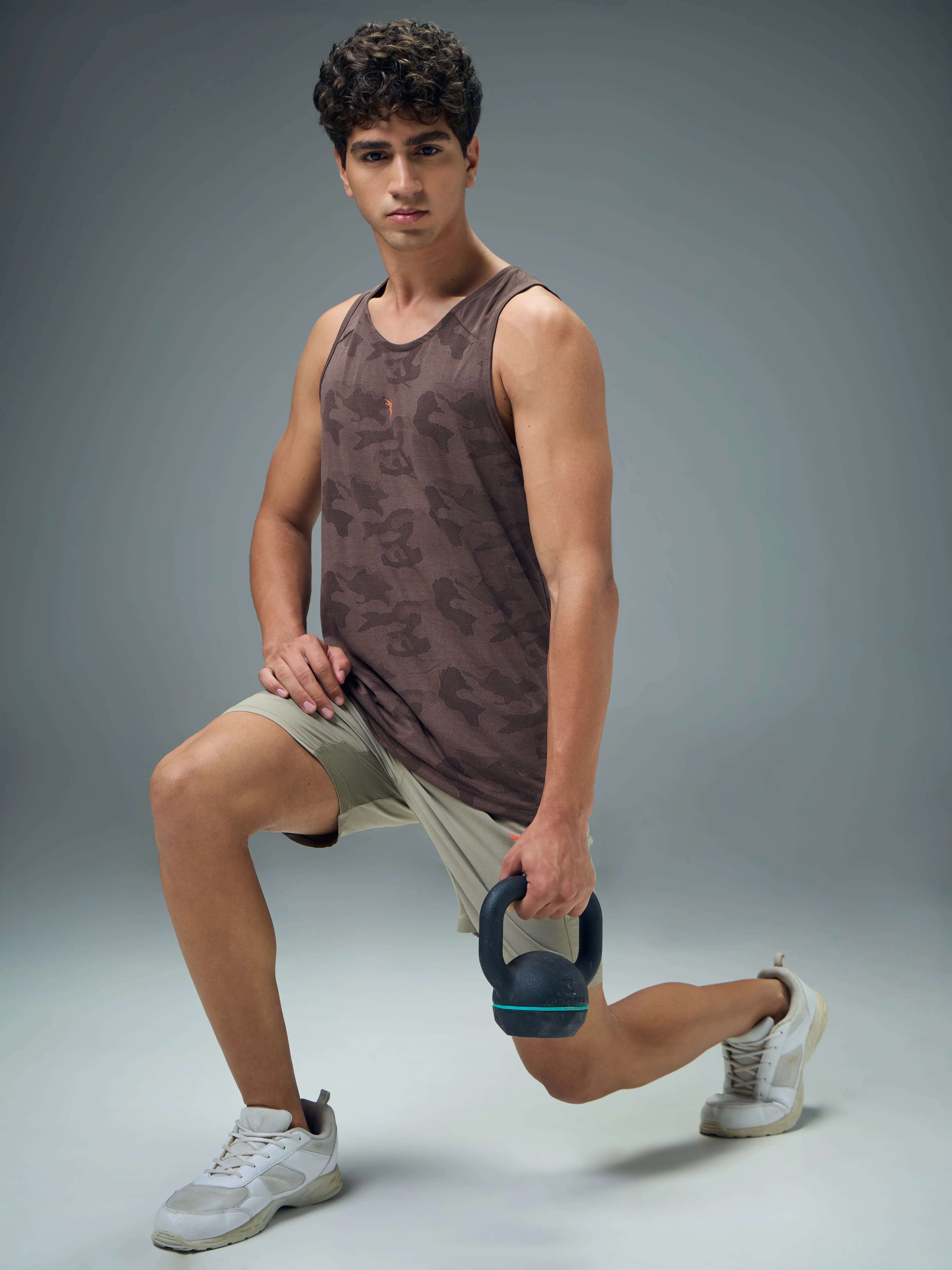 Men Colorblock Slim Fit Crew Neck Innerwear Vest with VENTMESH - Image 5