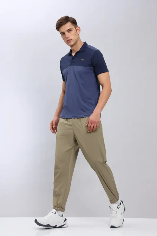 Men Colorblock Slim Fit Polo T-shirt with TECHNO COOL+ - Image 8