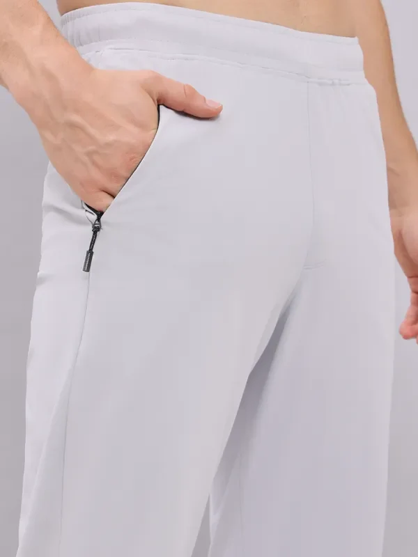 Men Solid Relax Fit Trackpants with ELASTO PLUS - Image 6