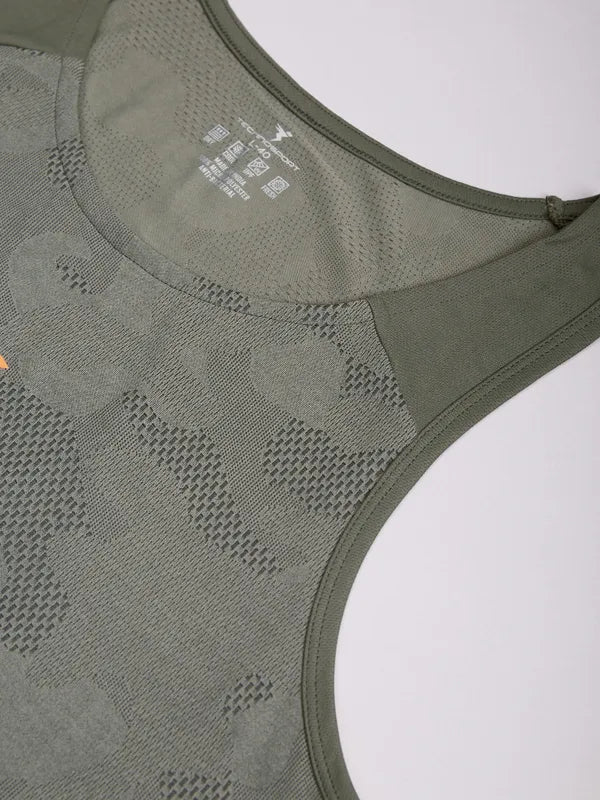 Men Colorblock Slim Fit Crew Neck Innerwear Vest with VENTMESH - Image 8