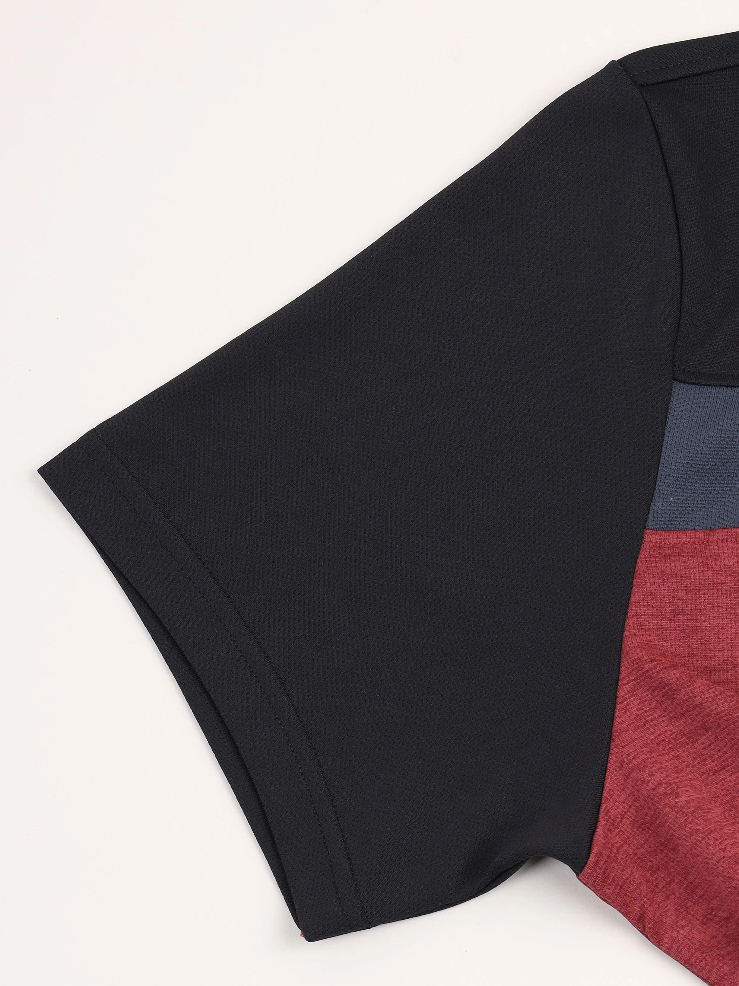 Men Colorblock Slim Fit Polo T-shirt with DOUBLE COOL - Image 8