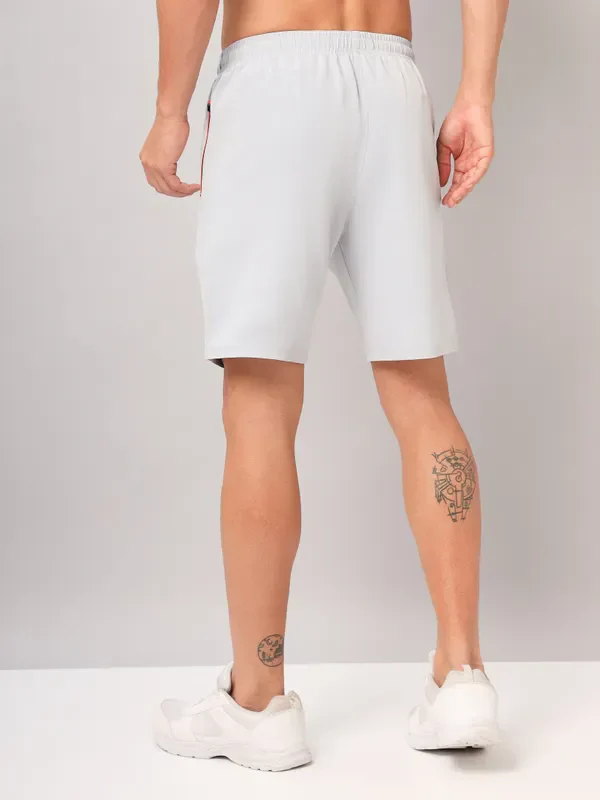 Men Solid Slim Fit Shorts with TECHNOLITE - Image 3