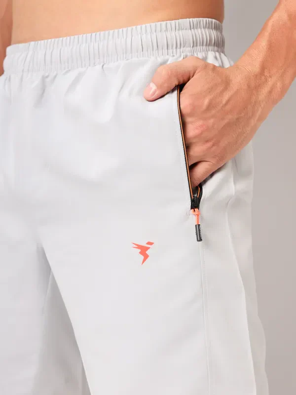 Men Solid Slim Fit Shorts with TECHNOLITE - Image 5