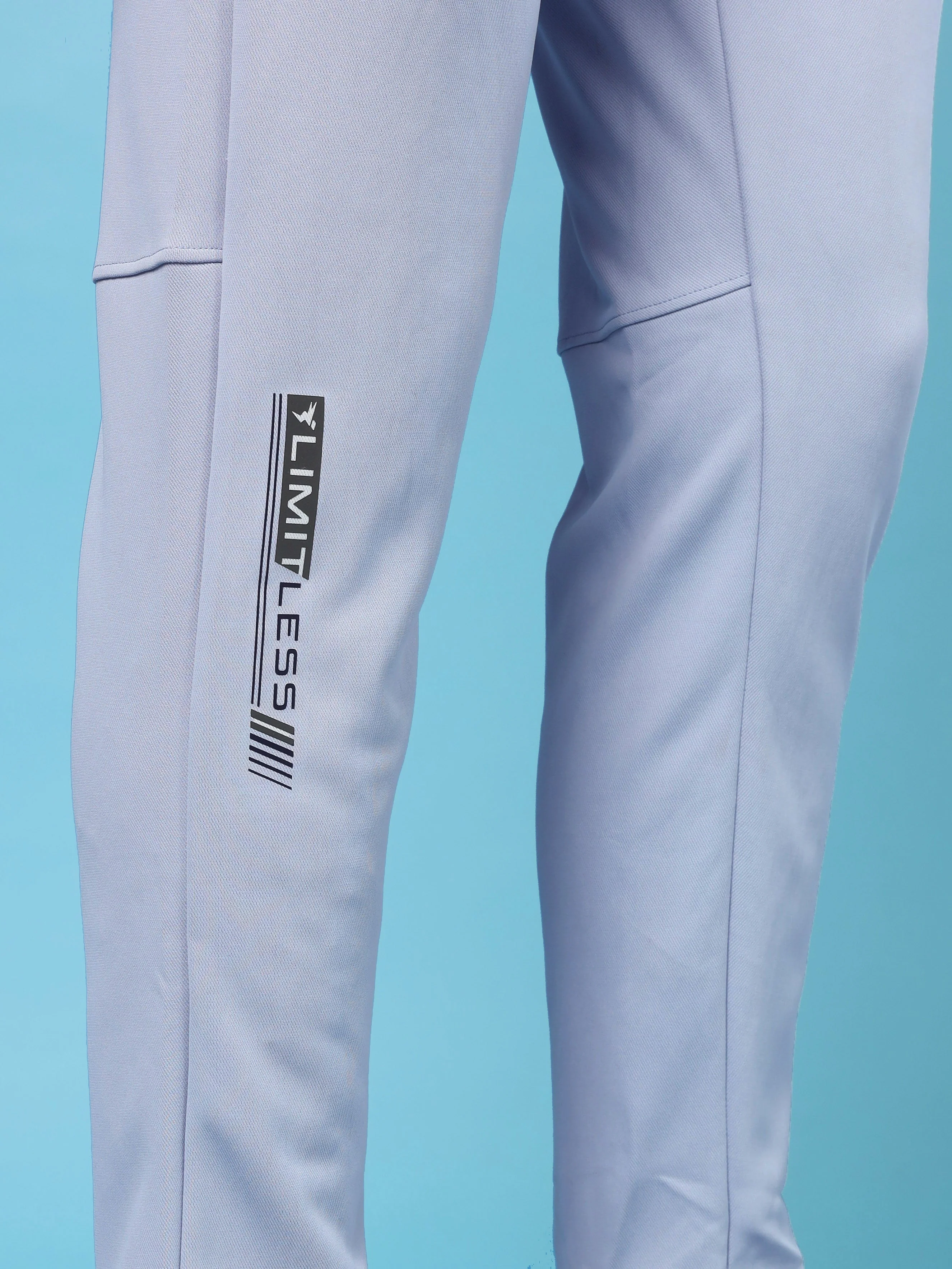 Men Solid Slim Fit Trackpants with ELASTO PLUS - Image 10