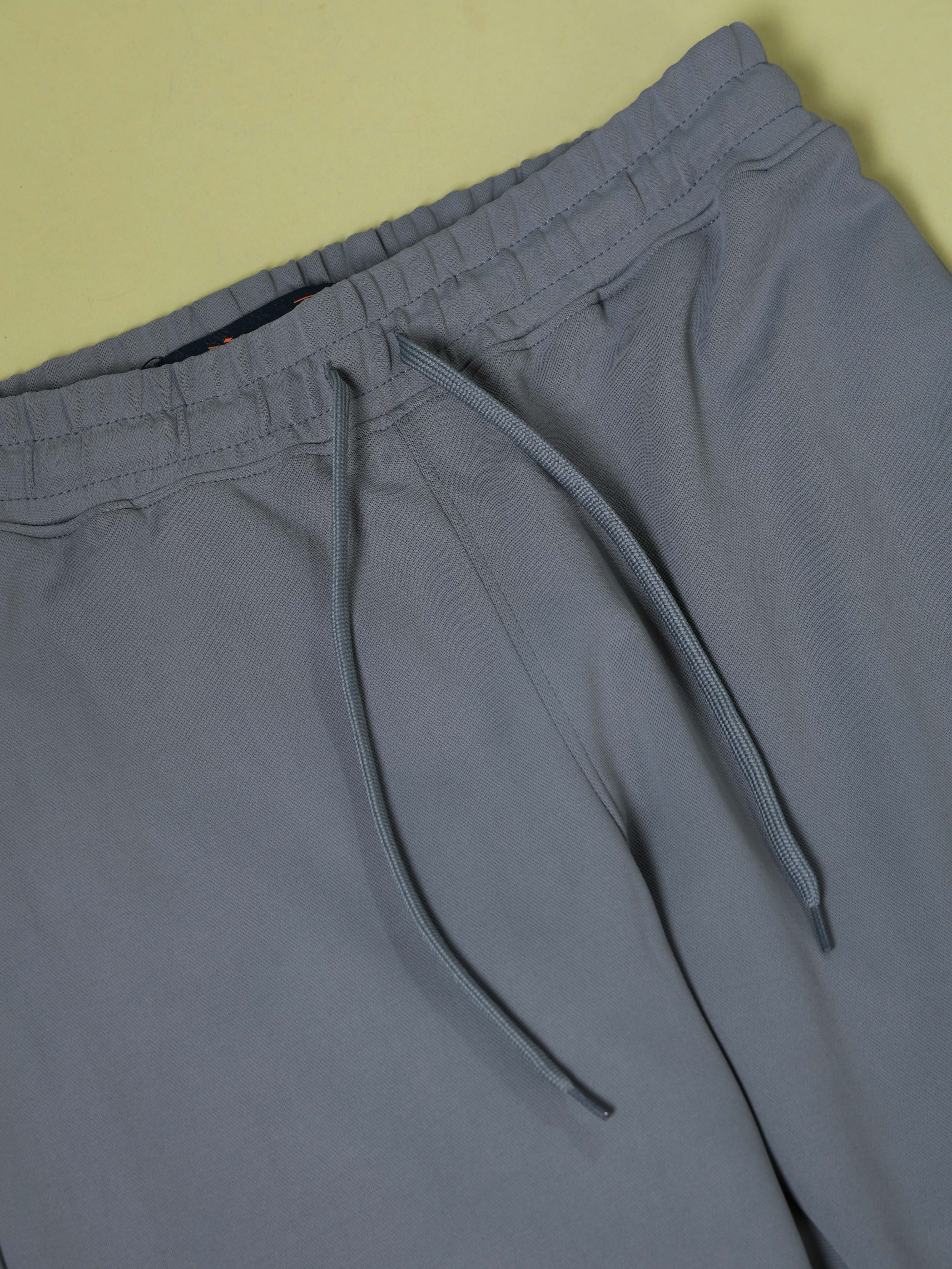 Men Solid Slim Fit Trackpants with ELASTO PLUS - Image 6