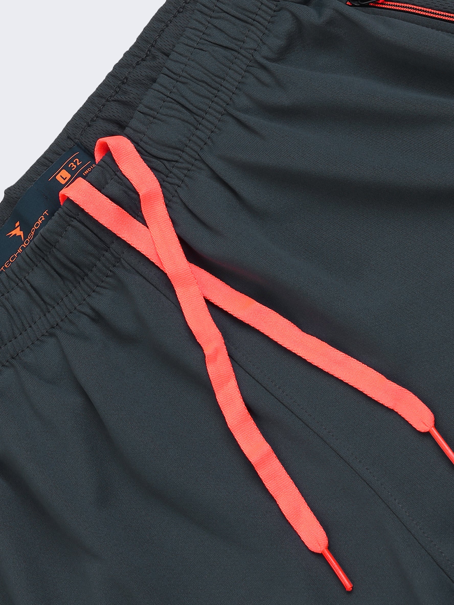 Men Solid Slim Fit Trackpants with TECHNO DRY - Image 9