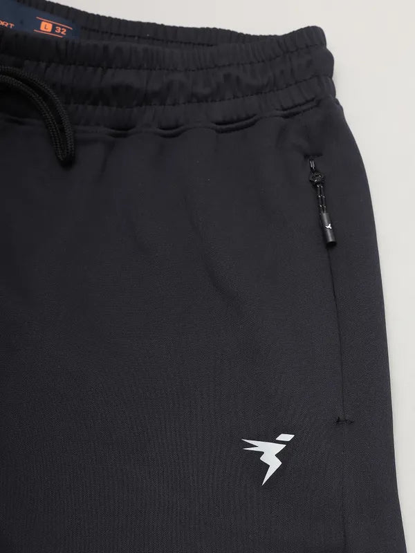 Men Solid Slim Fit Trackpants with ELASTO PLUS - Image 10