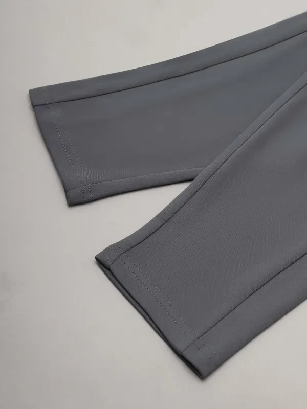 Men Solid Slim Fit Trackpants with ELASTO PLUS - Image 9