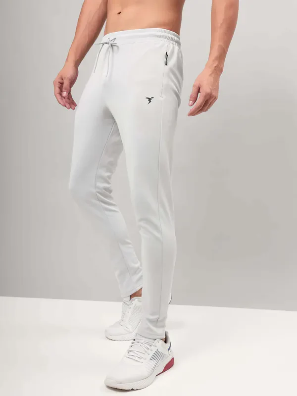 Men Solid Slim Fit Trackpants with ELASTO PLUS