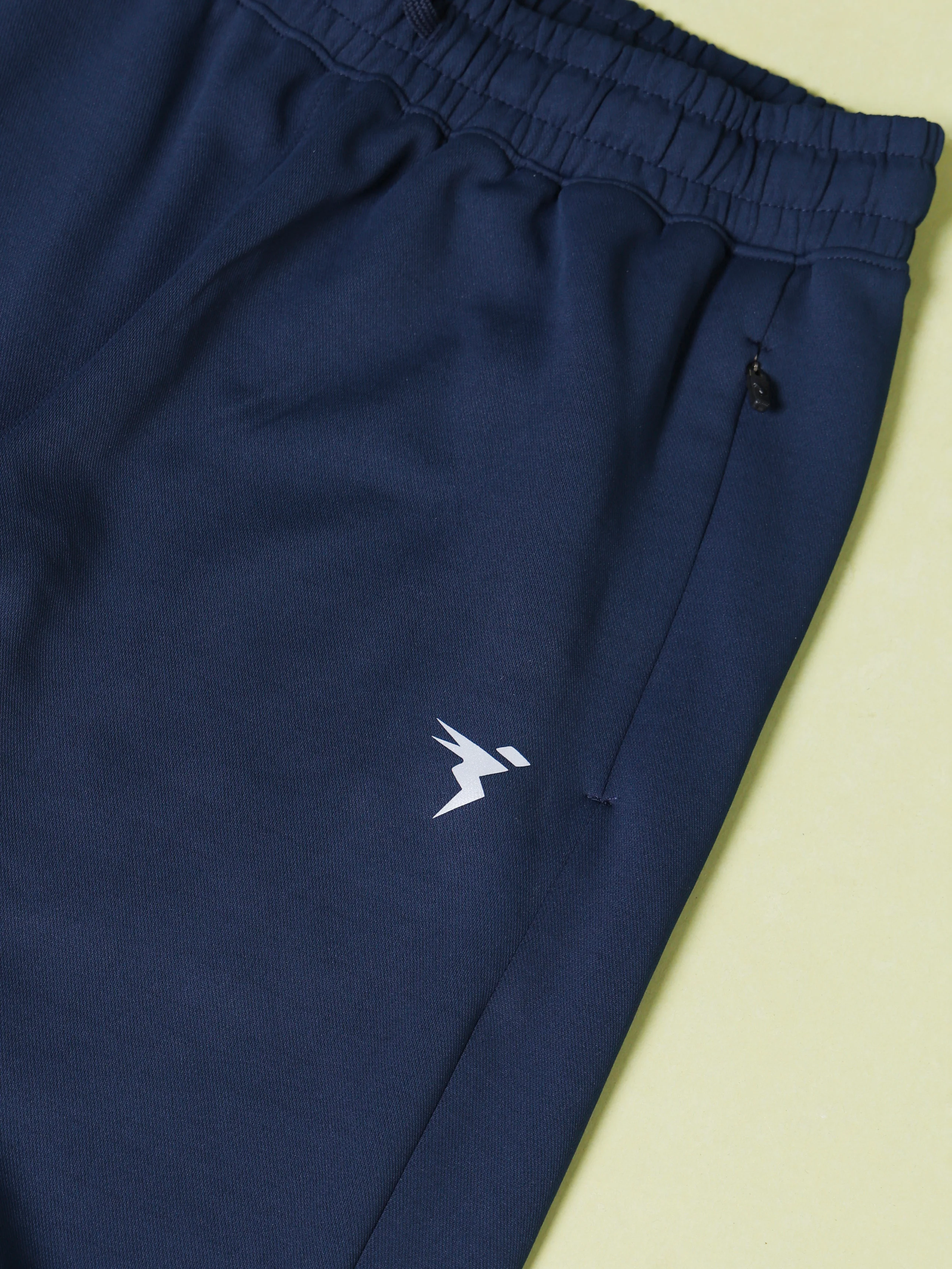 Men Solid Slim Fit Trackpants with ELASTO PLUS - Image 9
