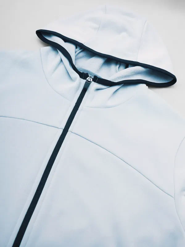 Women Solid Slim Fit Hooded Jacket with TECHNO WARM+ - Image 7