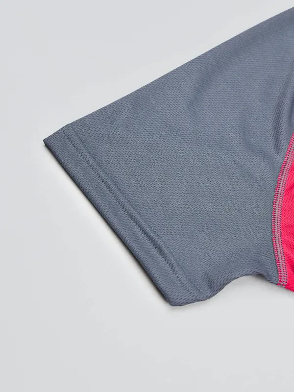 Women Colorblock Slim Fit Crew Neck T-shirt with TECHNO COOL+ - Image 9