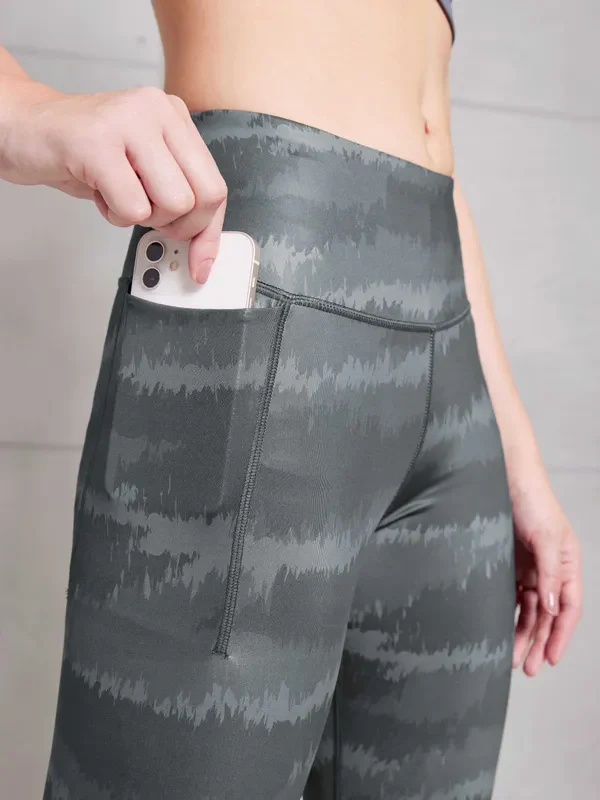 Women Printed Slim Fit Tights with ELASTO PLUS - Image 12