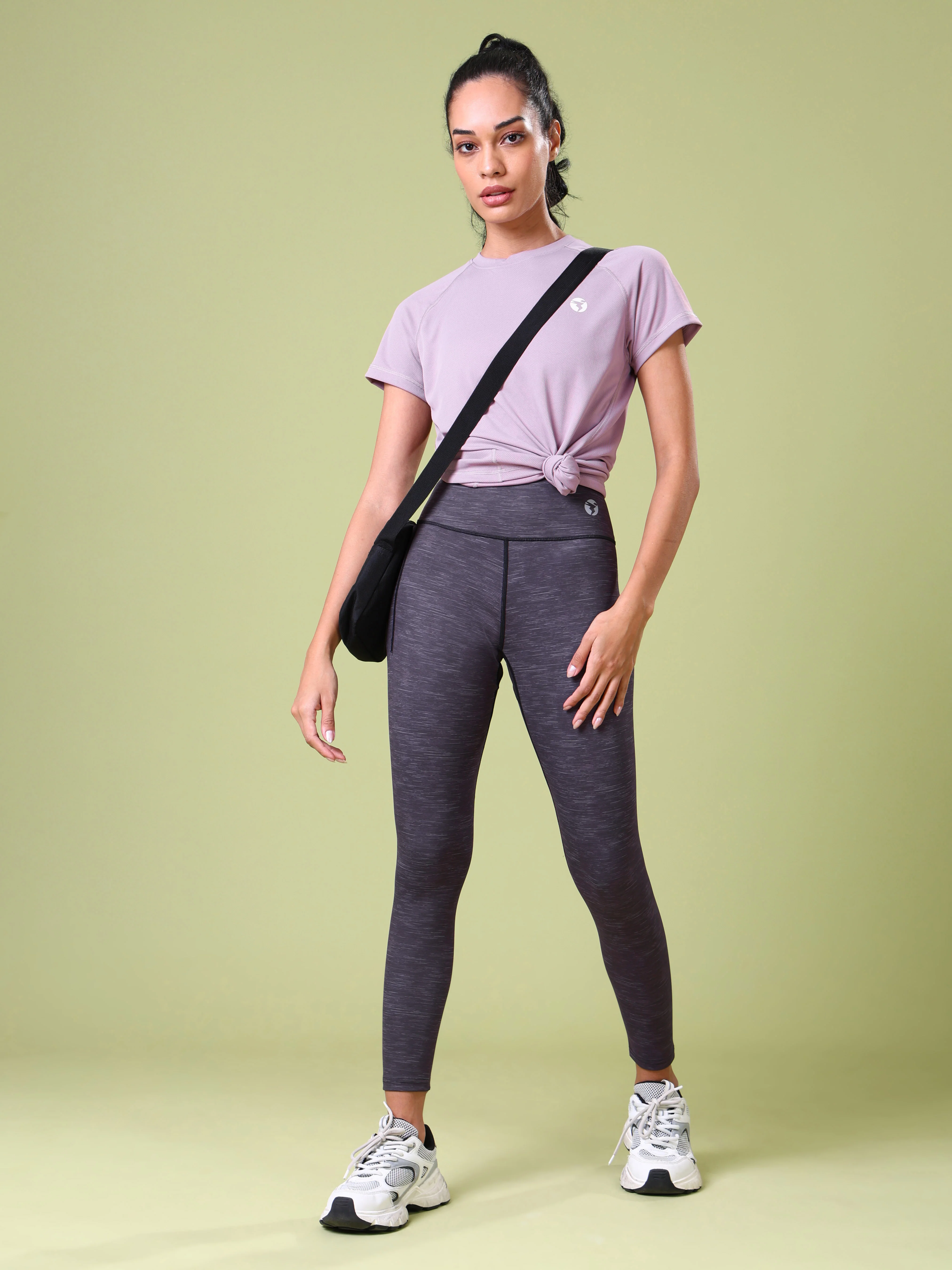 Women Printed Slim Fit Tights with ELASTO PLUS - Image 5