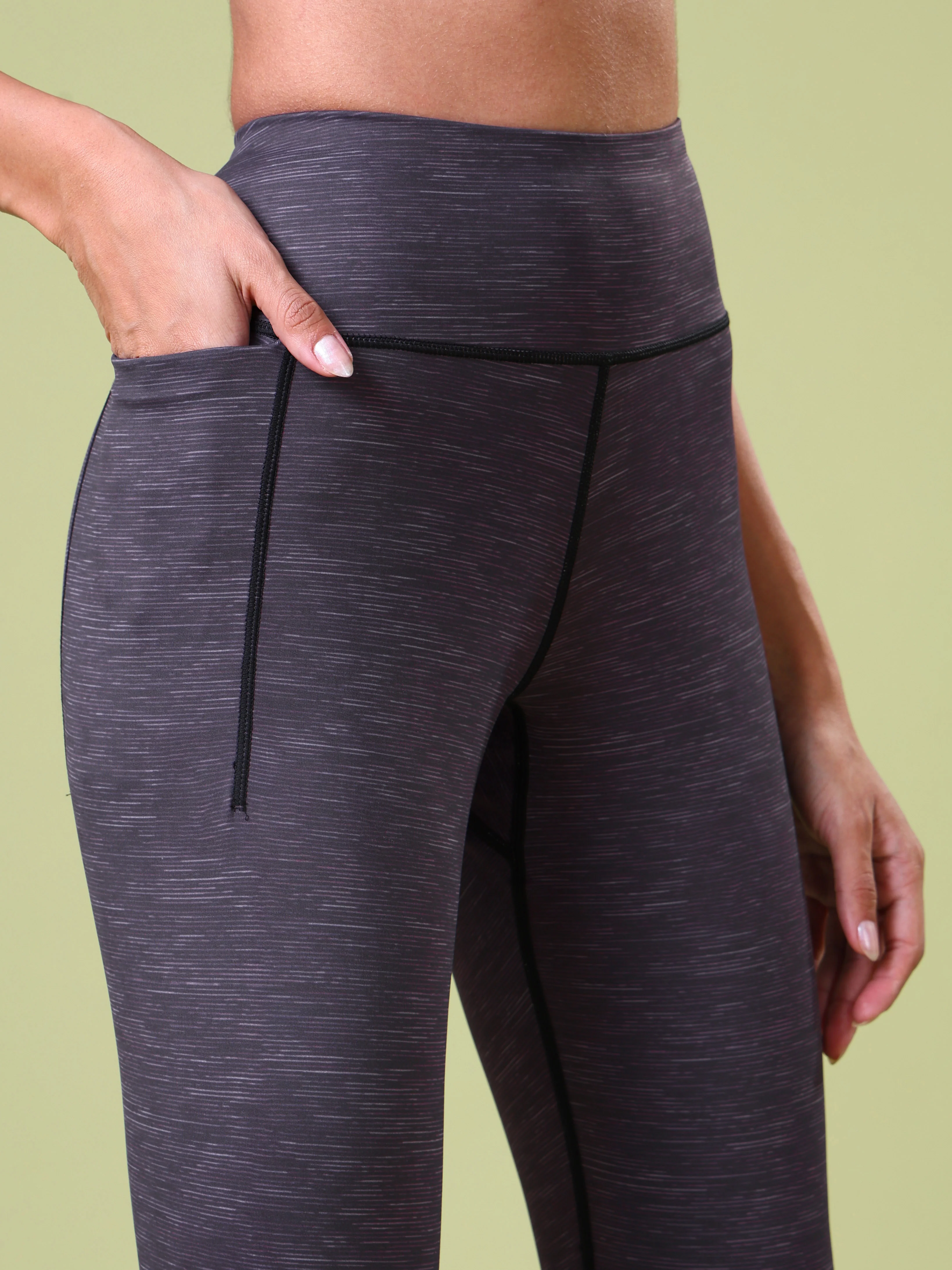 Women Printed Slim Fit Tights with ELASTO PLUS - Image 7