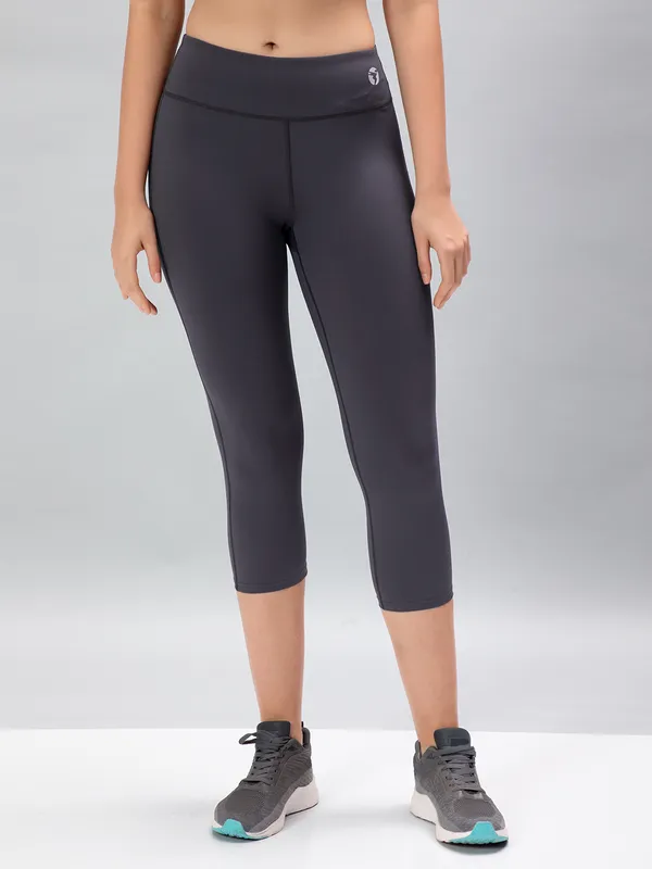 Women Solid Slim Fit Tights with ELASTO PLUS