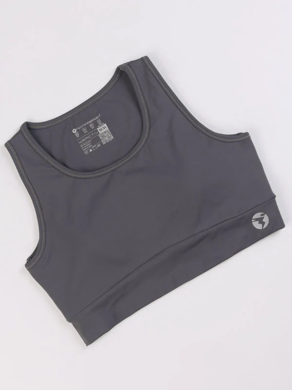 Women Solid Slim Fit Scoop Neck Sports Bra with ELASTO PLUS - Image 10
