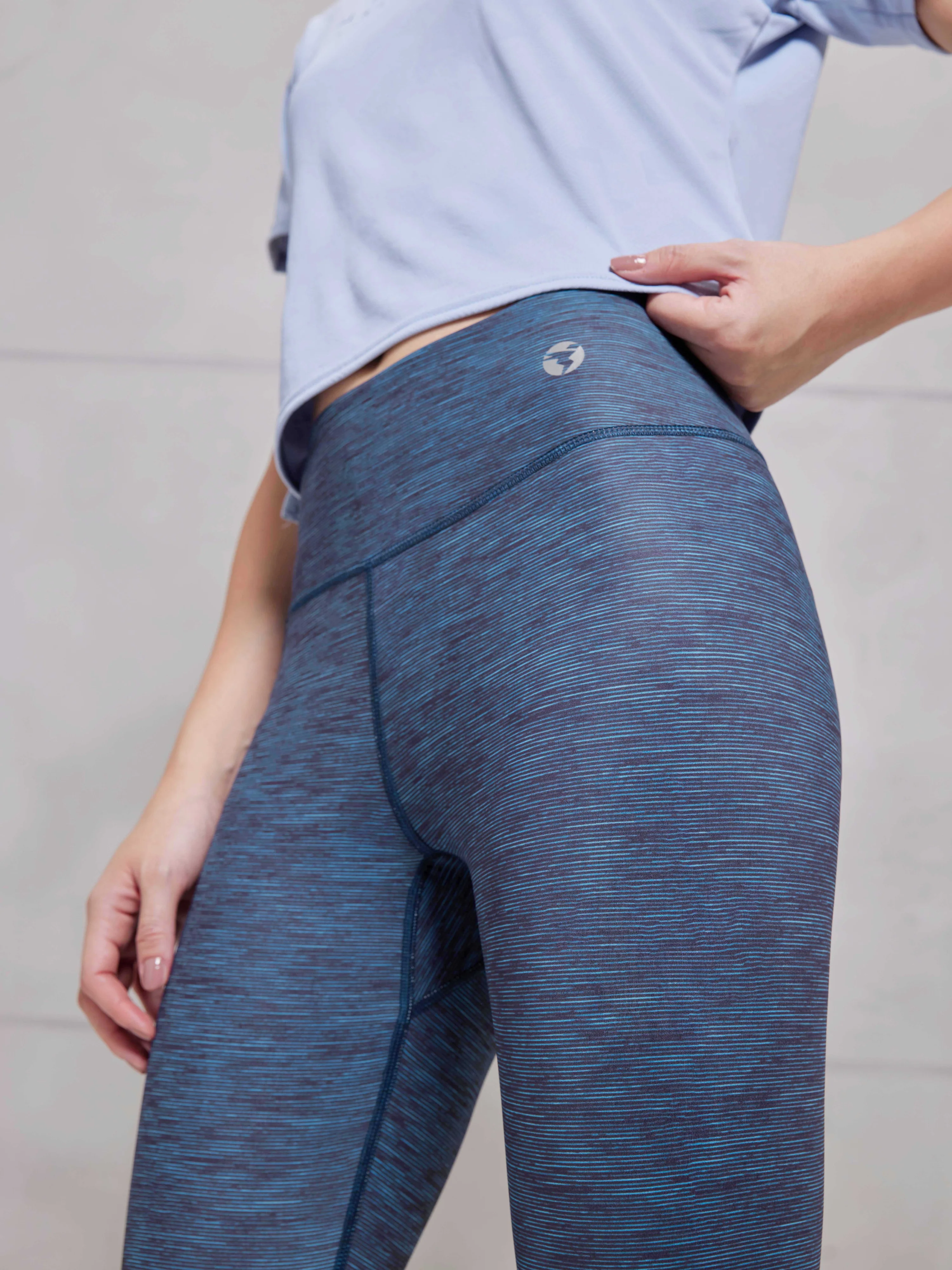 Women Printed Slim Fit Tights with ELASTO PLUS - Image 5