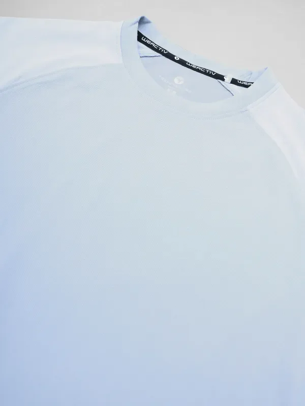 Women Solid Slim Fit Crew Neck T-shirt with TECHNO COOL+ - Image 7