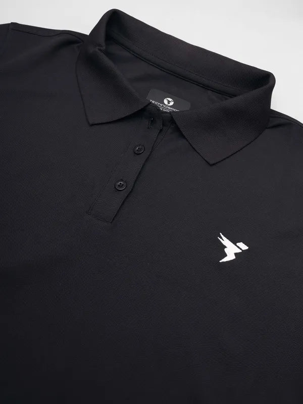 Women Solid Slim Fit Polo T-shirt with MATPIQ - Image 7