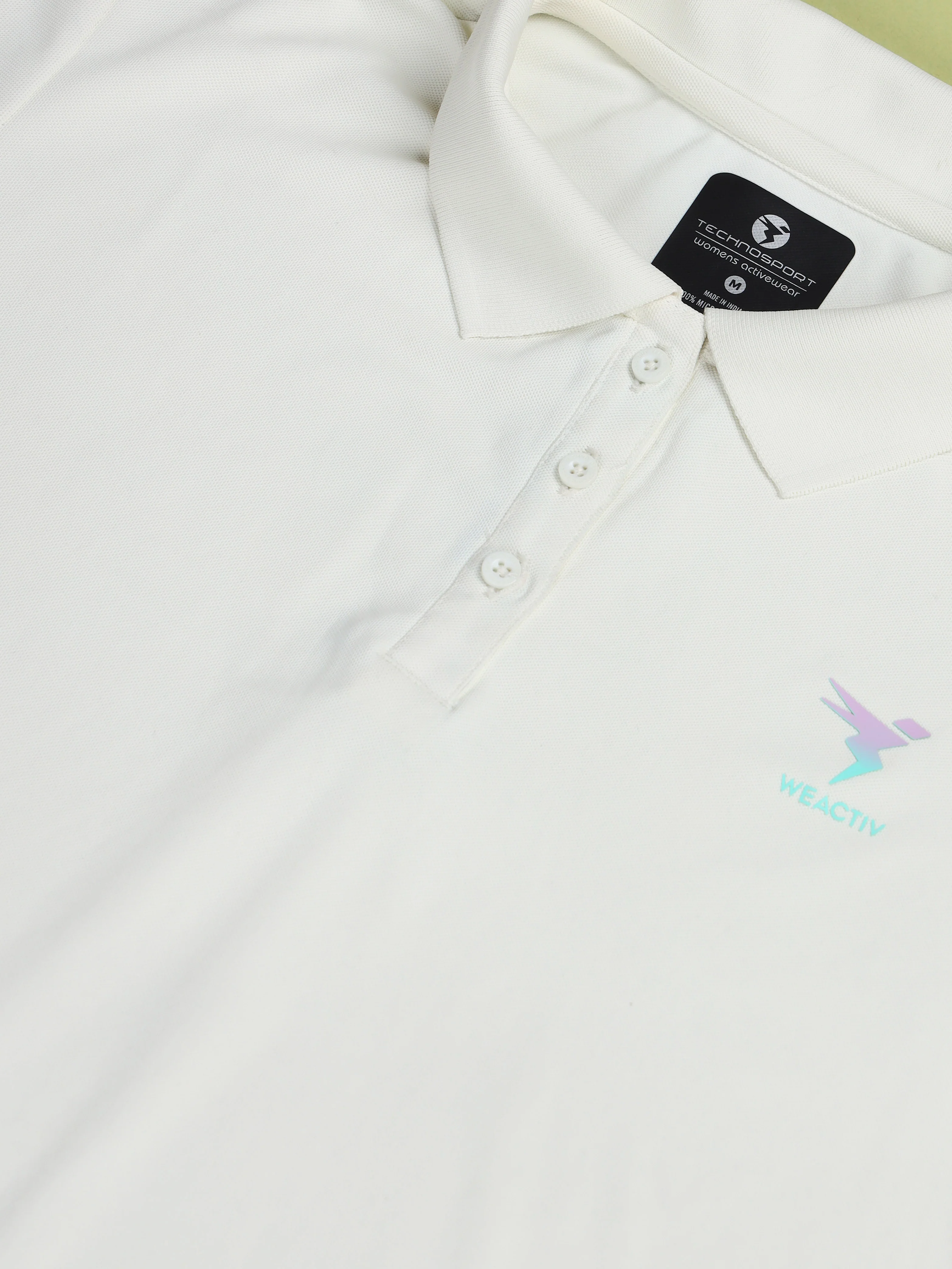 Women Solid Slim Fit Polo T-shirt with MATPIQ - Image 7