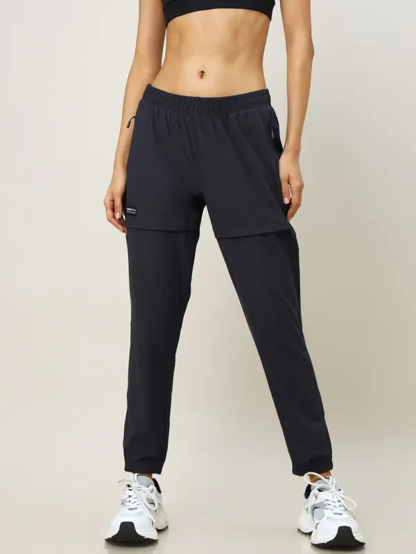 Women Solid Relax Fit Joggers with DURACOOL+ - Image 4