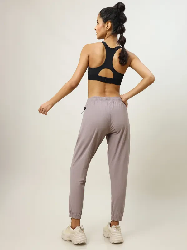 Women Solid Relax Fit Joggers with DURACOOL+ - Image 3