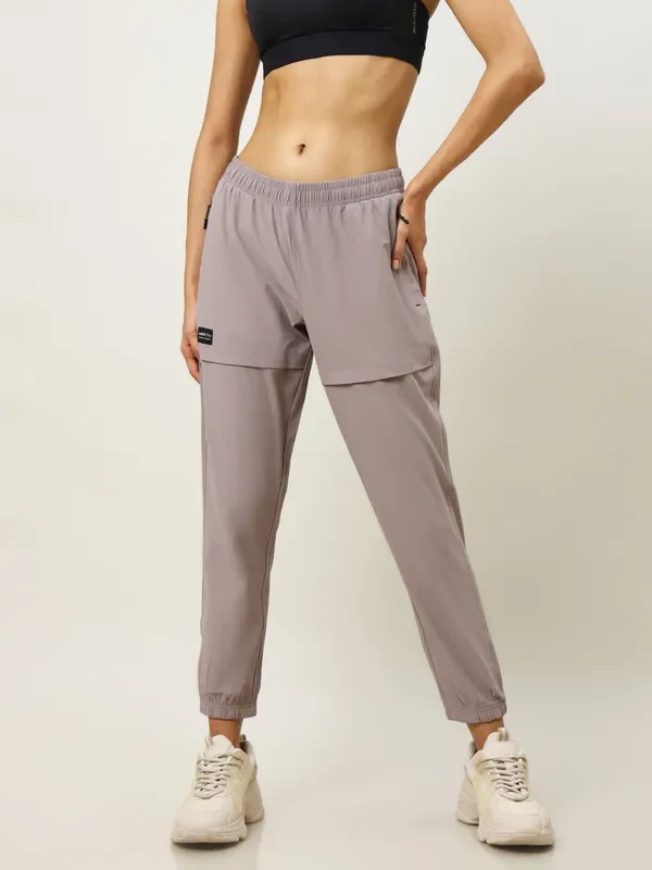 Women Solid Relax Fit Joggers with DURACOOL+ - Image 5