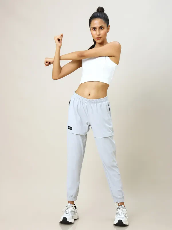 Women Solid Relax Fit Joggers with DURACOOL+ - Image 6