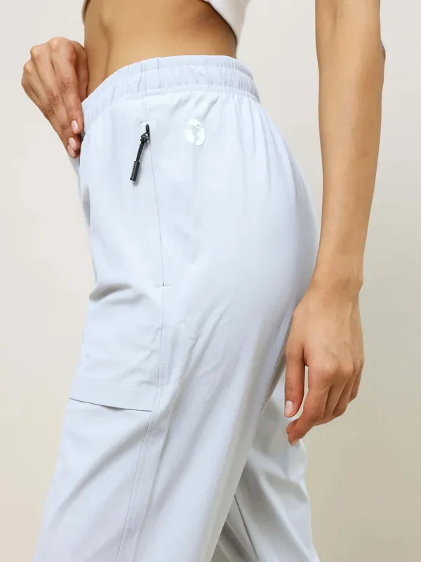 Women Solid Relax Fit Joggers with DURACOOL+ - Image 8